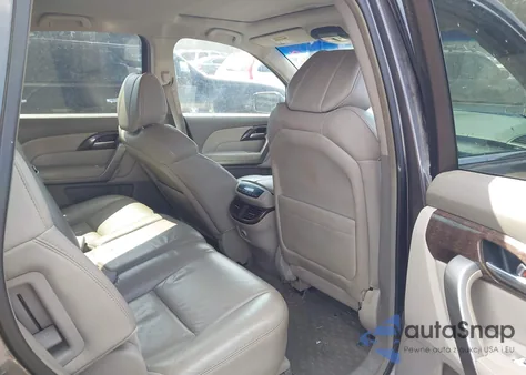 2012 Acura Mdx Technology Package z USA, uszkodzony, nr VIN 2HNYD2H33CH512752